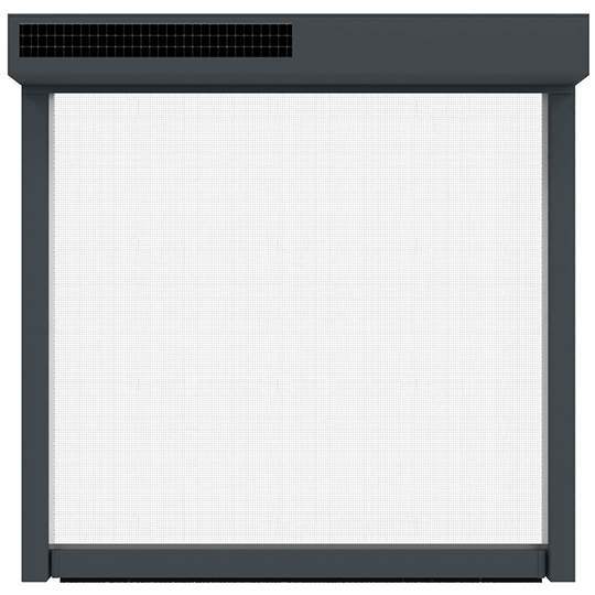 Moustiquaire MoustiZip Solaire RAL 7016 Packshot Z BR
